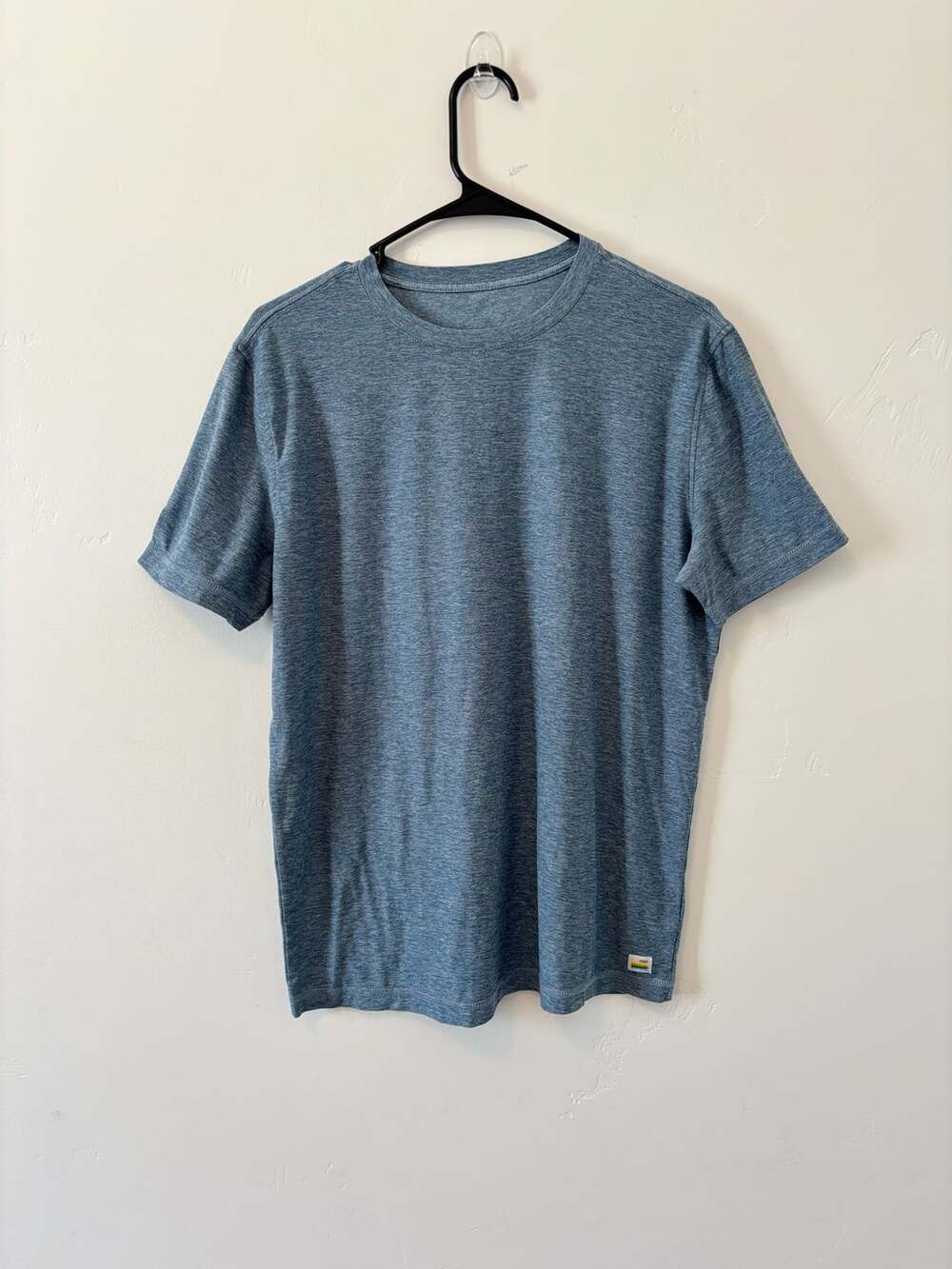Vuori Strato Tech T-Shirt Blue Heather Men’s M